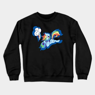 Rainbow Pony Crewneck Sweatshirt